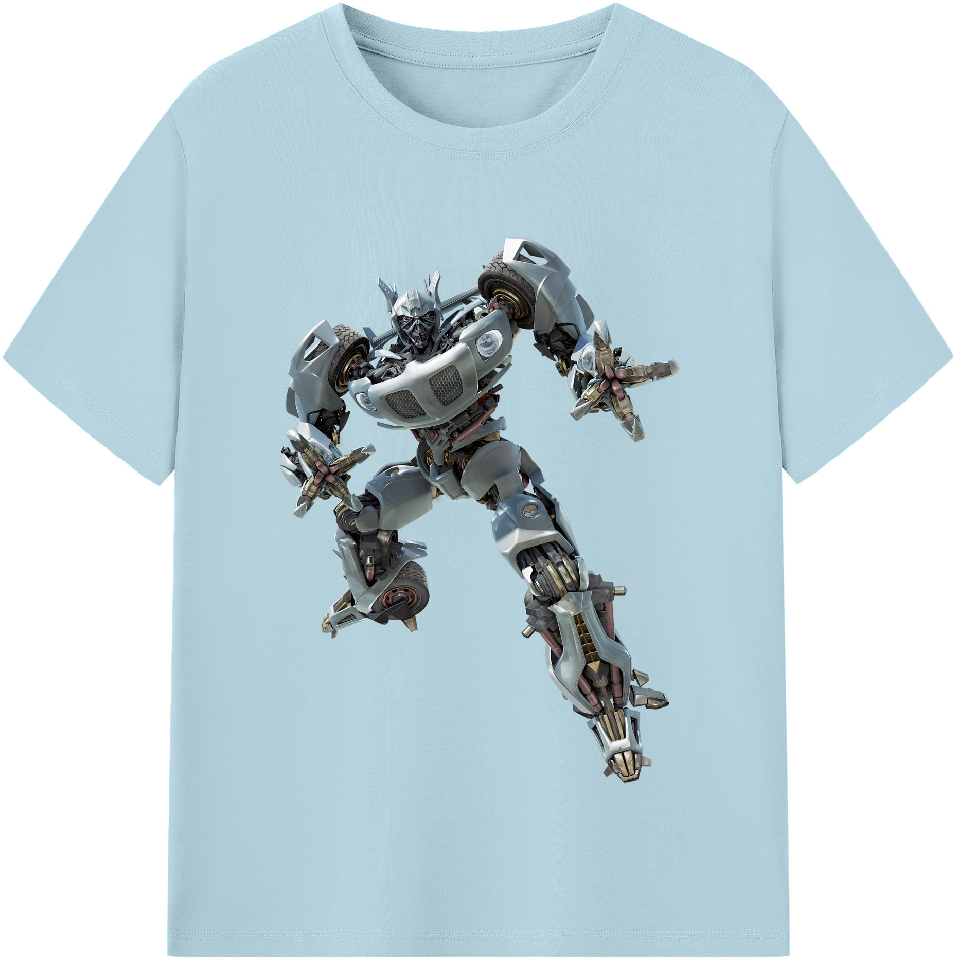 （画像用） Transformers トランスフォーマー 綿100％半袖Tシャツ（フロントプリント）